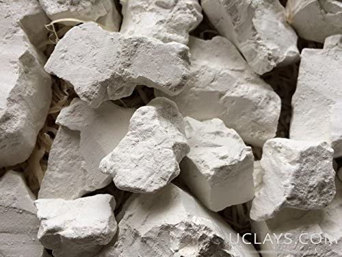 Kaolin Edible Clay Chunks (lump) Natural for Eating (Food), 1 lb (450 g)